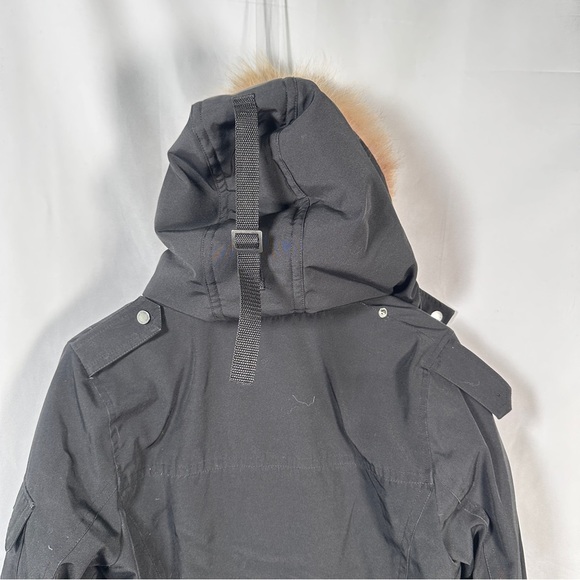 Pendleton Down Parka Black Small Warm Hooded Winter Coat - Picture 10 of 16